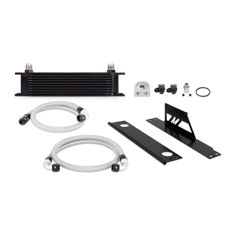 Mishimoto Oil Cooler Kit - Black 2001-2005 Subaru WRX and STI MMOC-WRX-01BK Photo - Primary