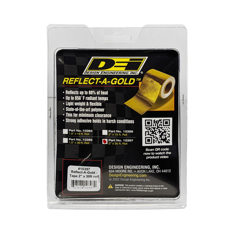 DEI Reflect-A-GOLD 2in x 30ft Tape Roll 10397 10397 Photo - Unmounted