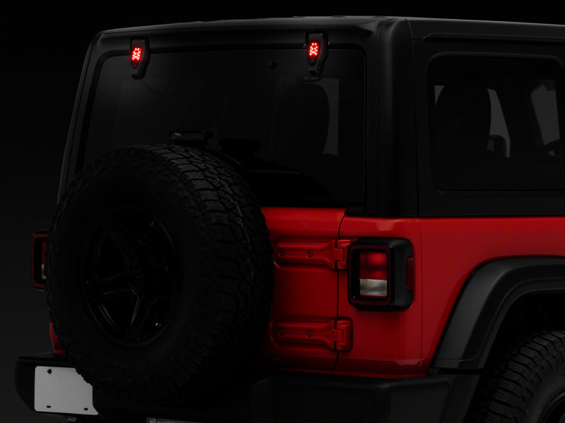 Raxiom 18-23 Jeep Wrangler JL Axial Series Rear Window Glass Hinge LED Lights J155993-JL J155993-JL Photo - Primary