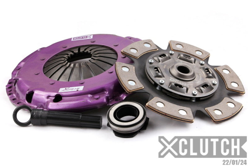 XCLUTCH 94-98 Volkswagen Jetta GLX 2.8L Stage 2 Sprung Ceramic Clutch Kit XKVW23002-1B XKVW23002-1B Photo - Primary