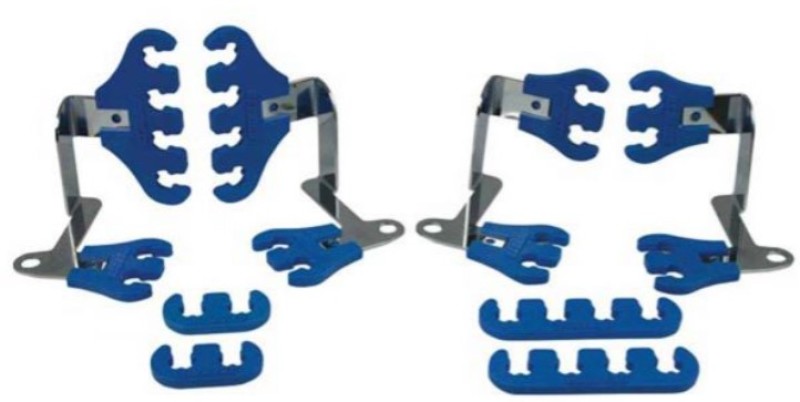 Moroso Spark Plug Wire Accessories Super Loom Kit; Blue, 7-9mm Universal 72171 User 1