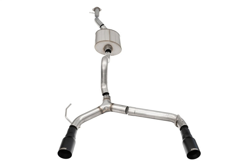 CORSA Performance Corsa 21-22 Ford Bronco 2.7L 4-Door 2.75in Cat-Back Dual Rear Exhaust w/ 4in Straight-Cut Black Tips 21210BPC 21210BPC Photo - Primary