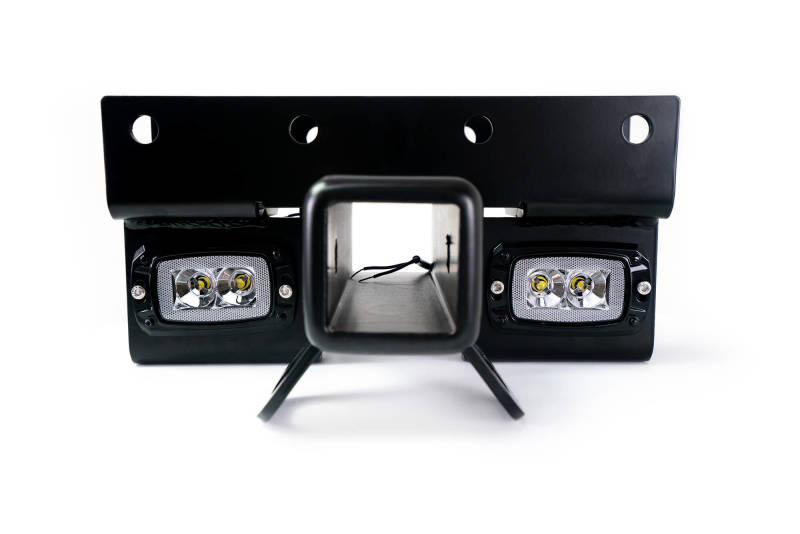 DV8 Offroad 07-21 Jeep Wrangler (JK/JL) Bolt-On Hitch w/ Lights AHJP-01 AHJP-01 Photo - Unmounted