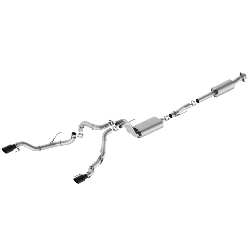 Ford Racing 21-24 F-150 Sport Bumper Exit Exhaust - Black Tips M-5200-FSBRB M-5200-FSBRB Photo - Primary