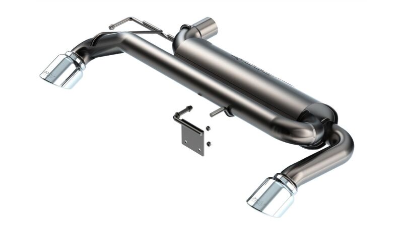 Borla 21-22 Ford Bronco 2.3L 4WD S-Type Axle Back Exhaust w/ Bright Chrome Tips 11974 11974 Photo - Primary