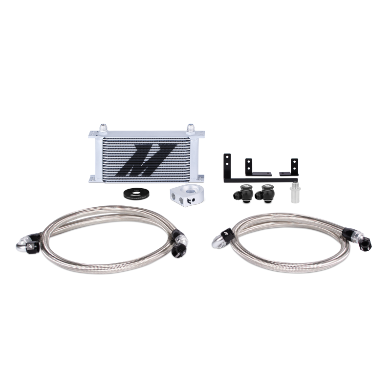 Mishimoto Oil Cooler Kit Silver Non - Thermostatic ND Mazda MX-5 Miata 2016+ MMOC-MIA-16 Photo - Primary
