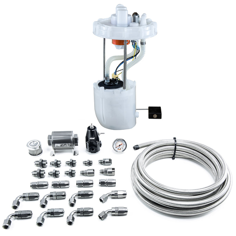 DeatschWerks DW400 Pump Module + Return Kit SS CPE for 9th Gen Honda Civic Si 9-401-607-7042 Photo - Primary