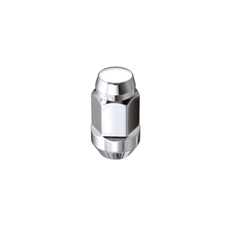 McGard Hex Lug Nut (Cone Seat Bulge Style) M14X1.5 / 22mm Hex / 1.945in. Length (4-Pack) - Chrome 64033 64033 Photo - Primary