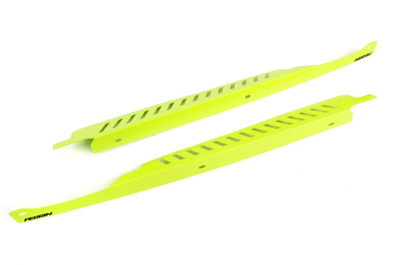 Perrin 11-14 Subaru WRX/STI Fender Shroud Set - Neon Yellow PSP-ENG-549NY PSP-ENG-549NY Photo - Primary