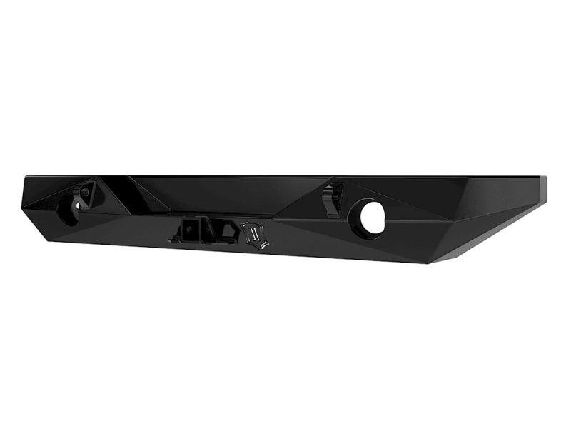 ICON 07-18 Jeep Wrangler JK Pro Series 2 Rear Bumper w/Hitch/Tabs 25218 25218 Photo - Unmounted