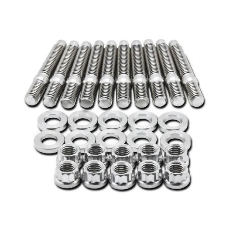 BLOX Racing BLOX Racing Manifold M8x1.25x45mm Stud Kit 10-piece BXFL-00307-10 BXFL-00307-10 User 1
