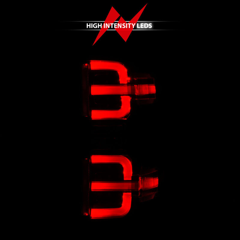 ANZO 15-19 Chevy Silverado 2500HD/3500HD (Halgn Only) LED Tail Lights w/Black Light Bar & Clear Lens 311425 311425 User 5