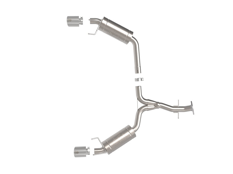 aFe POWER Takeda 06-13 Lexus IS250/IS350 SS Axle-Back Exhaust w/ Polished Tips 49-36055-P 49-36055-P Photo - Unmounted