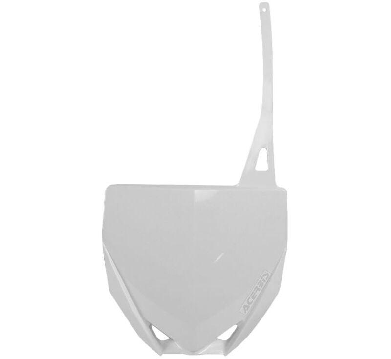 Acerbis 15+ Yamaha YZ85 Front Number Plate - White 2403030002 2403030002 Photo - Primary