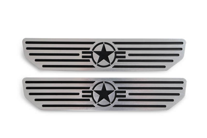 DV8 Offroad 2018-2019 Jeep Gladiator JL Rear Sill Plates D-JL-180014-STR4 D-JL-180014-STR4 Photo - Unmounted