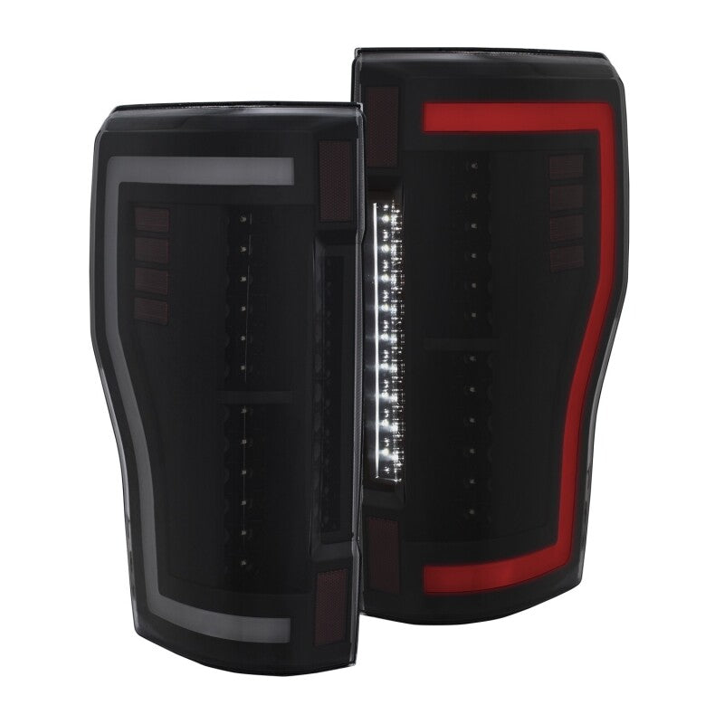 Anzo Ford F-250/350/450/550 Super Duty 17-18 L.E.D Tail Lights Smoke 311288 Photo - Primary