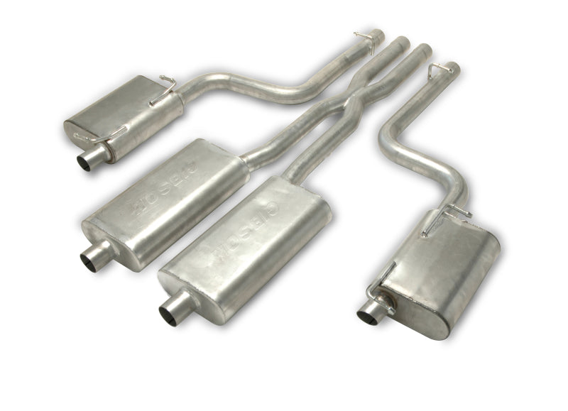 Gibson 11-14 Dodge Charger R/T 5.7L 2.5in Cat-Back Dual Exhaust - Stainless 617008 617008 Photo - Primary