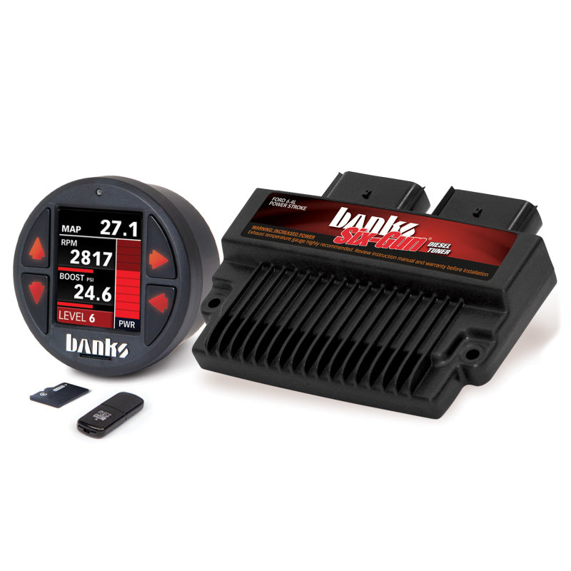 Banks 08-10 Ford F-250/F-350/F-450 6.4L Six-Gun Diesel Tuner w/ iDash-1.8 DataMonster 61452 61452 Photo - Primary