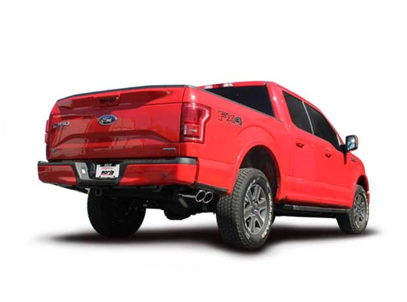 Borla 15-16 Ford F-150 3.5L EcoBoost Ext. Cab Std. Bed Catback Exhaust S-Type Truck Side Exit 140618 140618 Photo - Close Up