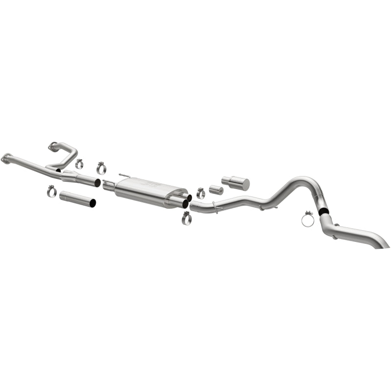Magnaflow 22+ Toyota Tundra Overland Series 3in Single Straight Passenger Side Rear Cat-Back Exhaust 19604 19604 Photo - Primary