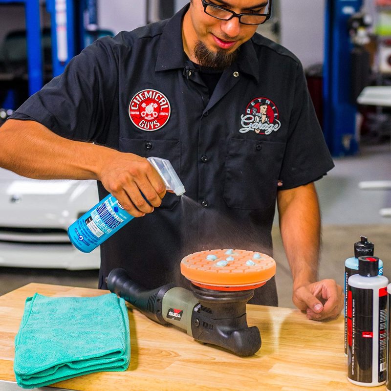 Chemical Guys Hex-Logic Quantum Medium-Heavy Cutting Pad - Orange - 6.5in (P12) BUFX112HEX6 BUFX112HEX6 User 1