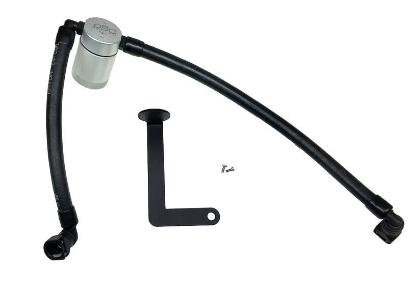 J&L 10-19 Ford Flex EcoBoost V6 Passenger Side Oil Separator 3.0 - Clear Anodized 3035P-C 3035P-C Photo - Primary