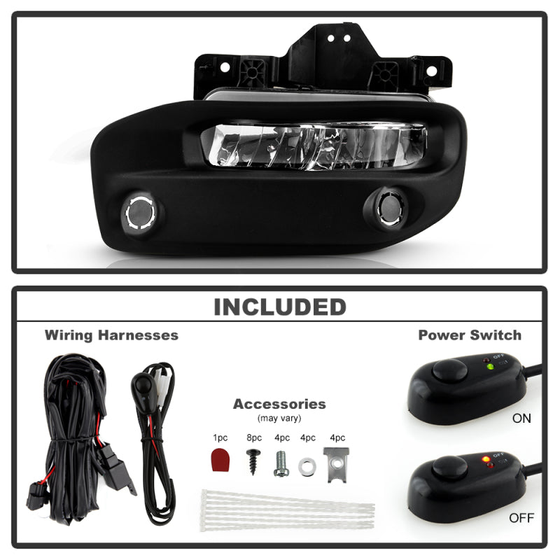 SPYDER 19-22 Dodge Ram 2500/3500 OEM Full LED Fog Lights w/Universal Switch 9051050 9051050 User 1