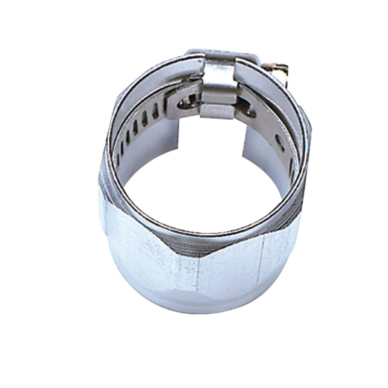 Russell -8 AN Tube Seal Hose End For 3/8 Inch Fuel Hose (Chrome Finish) 622270 Photo - Unmounted