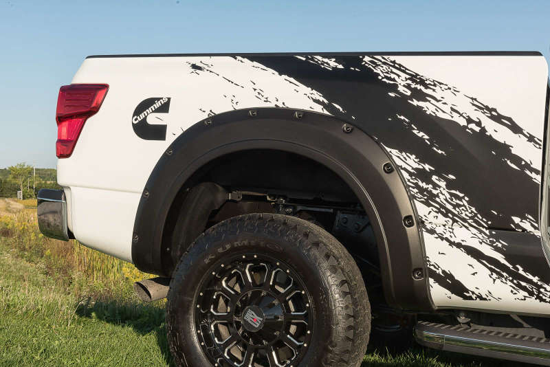 EGR 16+ Nissan Titan XD Bolt-On Look Fender Flares - Set 795904 795904 Photo - Mounted