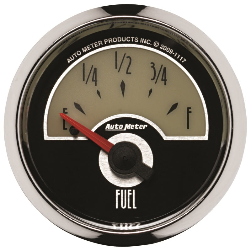 AutoMeter Gauge Fuel Level 2-1/16in. 240 Ohm(e) to 33 Ohm(f) Elec Cruiser 1117 1117 Photo - Primary