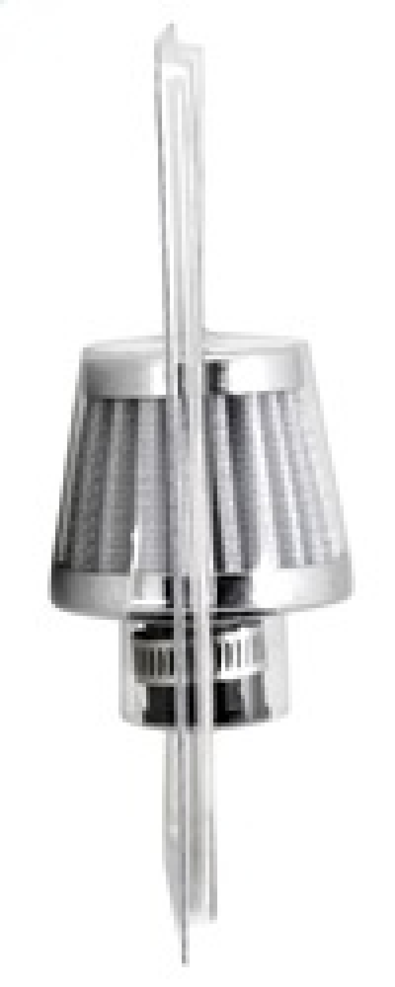 Spectre Breather Filter 10mm Flange / 2in. OD / 1-3/4in. Height - White 3998 3998 Photo - in package