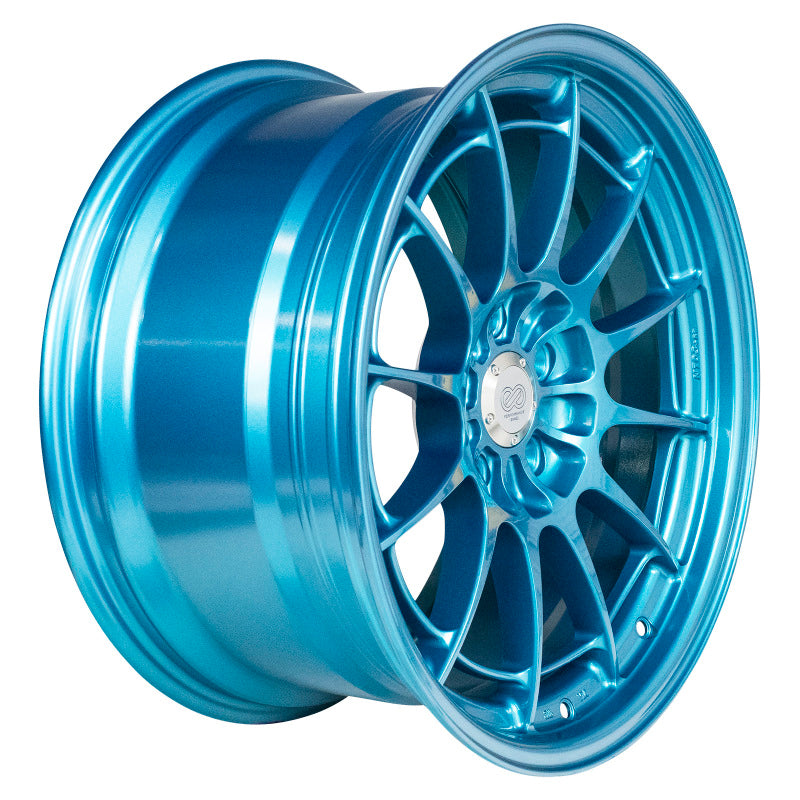 Enkei NT03+M 18x9.5 5x114.3 40mm Offset 72.6mm Bore Emerald Blue Wheel 3658956540EB 3658956540EB Photo - Primary