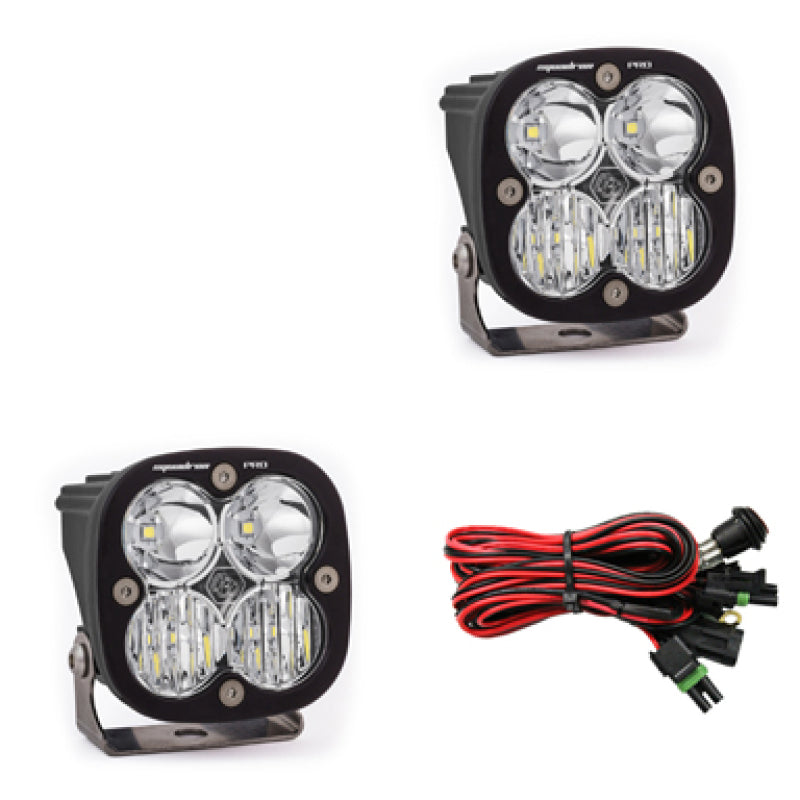 Baja Designs Squadron Pro Black LED Auxiliary Light Pod Pair - Universal 497803 Photo - Primary