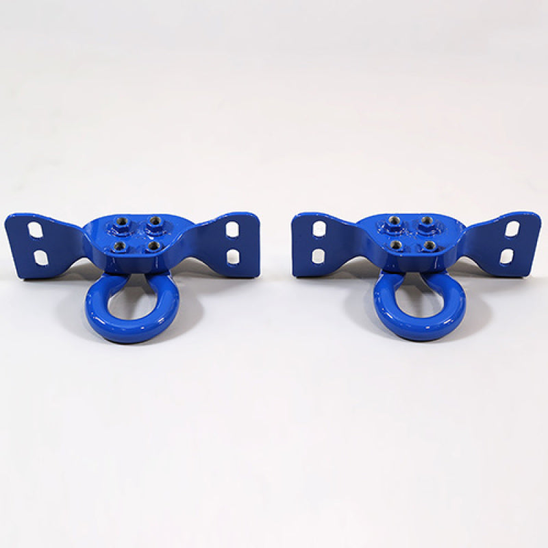 Ford Racing 17-22 Super Duty Tow Hooks - Blue (Pair) M-18954-SDB M-18954-SDB User 1
