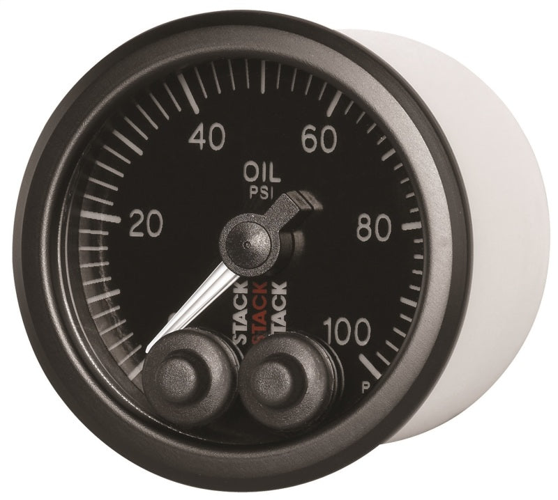 Autometer Gauge OilP Pro-Cntrl 52mm Blk 100psi ST3502 User 3