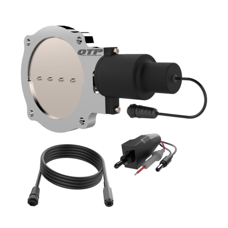 QTP 5in Bolt-On QTEC Electric Cutout Valve - Single QTEC5X QTEC5X User 1