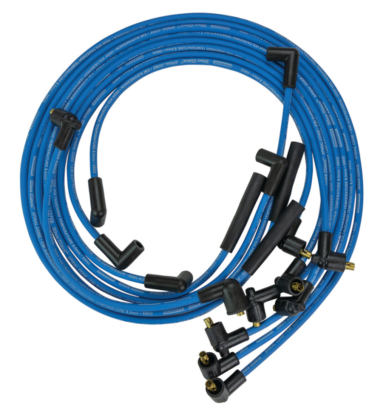 Moroso Custom Ignition Wire Set - Blue Max - Spiral Core 72660 72660 User 1