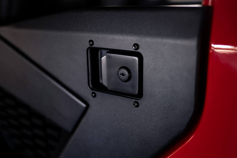 DV8 Offroad 18-22 Jeep Wrangler JL/JT Spec Series Half Doors - Front Set HDJL-02F HDJL-02F Photo - Unmounted