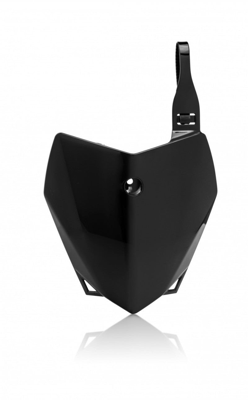 Acerbis 10+ Kawasaki KLX110/110L Front Number Plate - Black 2780400001 2780400001 Photo - Primary