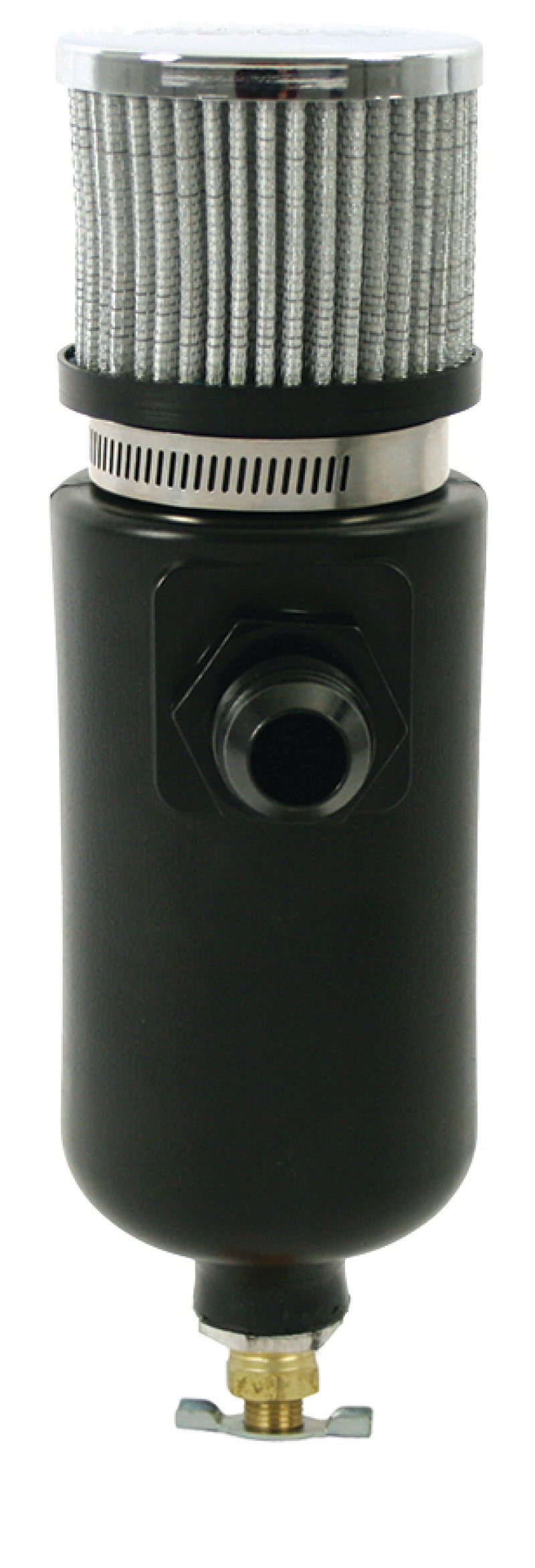 Moroso Breather Tank, Poly, -12 AN Fitting 85400 Photo - Primary