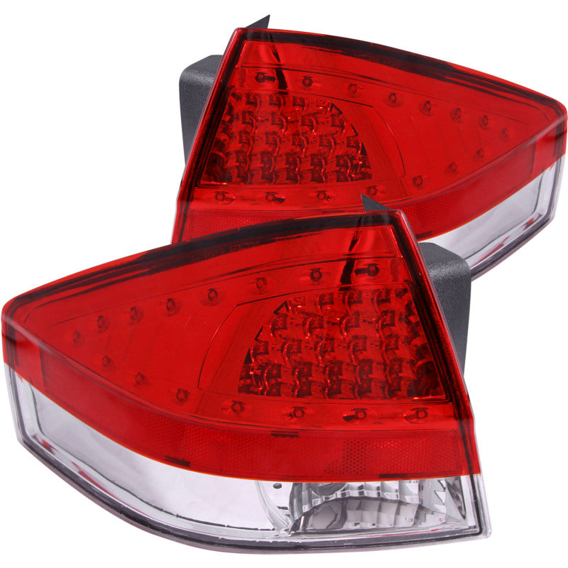 Anzo 2008-2011 Ford Focus LED Tail lights Red/Clear 321197 Photo - Primary