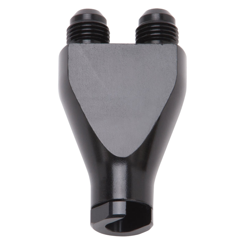 Russell 3/8 inch EFI SAE Q.D. Female To -6 AN Male (Dual) 644143 Photo - Primary