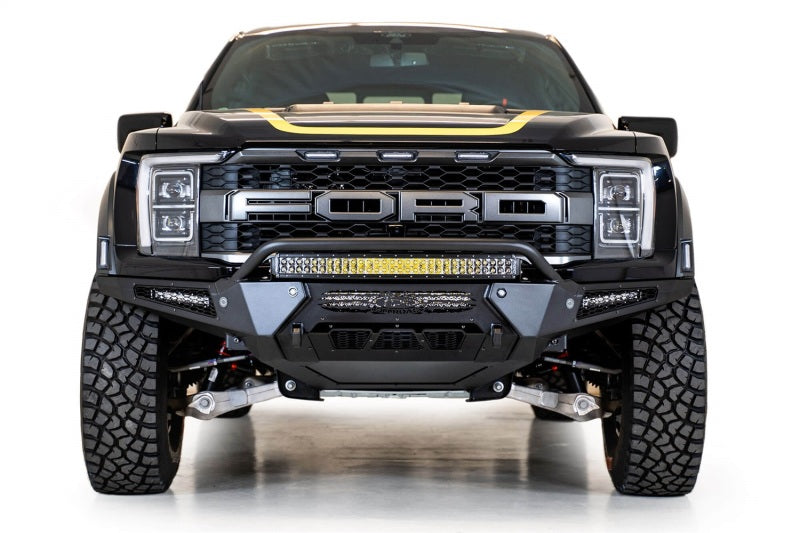 Addictive Desert Designs 21-22 Ford Raptor HoneyBadger Front Bumper F210221180103 F210221180103 Photo - Mounted