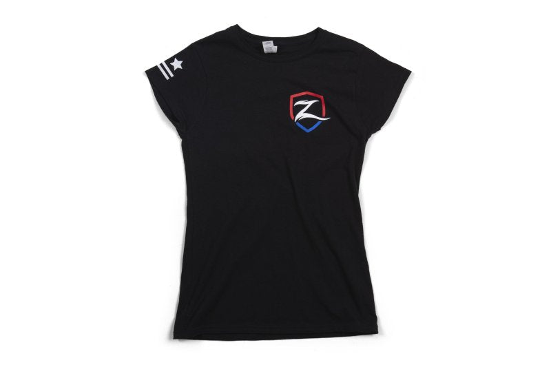 Zone Offroad Black Premium Cotton T-Shirt w/ Patriotic Zone Logos - Womens - S ZONU9164S ZONU9164S Photo - Primary