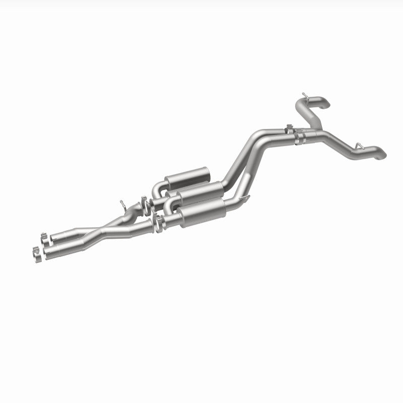 Magnaflow Cat-Back 2021 Jeep Wrangler 6.4L Rock Crawler Series Dual Exit Stainless Exhaust 19582 19582 360 Degree Image Set