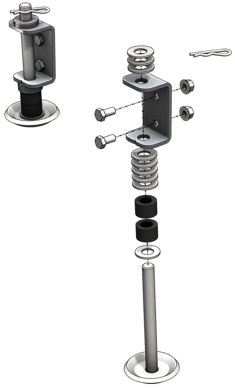 KFI Plow Skid Kit pr. 105170-R 105170-R Photo - Primary