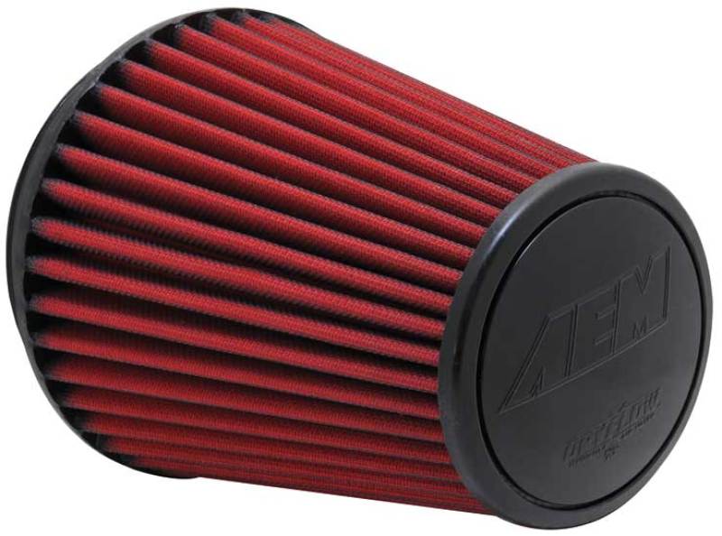 AEM Induction AEM 6 inch DRY Flow Short Neck 9 inch Element Filter Replacement 21-2100DK 21-2100DK Photo - Primary