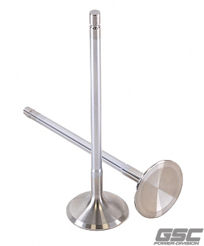 GSC Power Division GSC P-D Toyota G16E-GTS 32mm Head (STD) 117.1mm Long Alloy Chrome Polished Exhaust Valve - Single 2195-01 2195-01 User 1