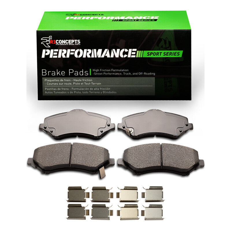 R1 Concepts RNC Performance Sport Brake Pads Brakes, Rotors & Pads Brake Pads - Performance main image
