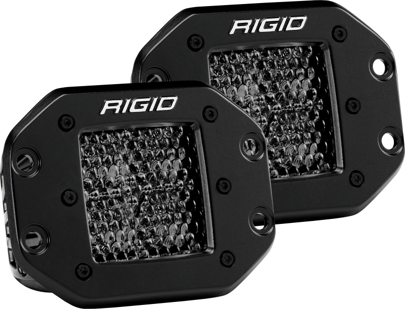 Rigid Industries D2 - Midnight Edition Flush Mount Pair 212513BLK User 2